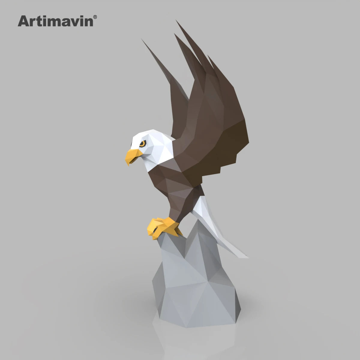 DIY 3D Paper Papercraft Kit – UrbanFolds Papercraft Kit – DIY papercraft kit, in use