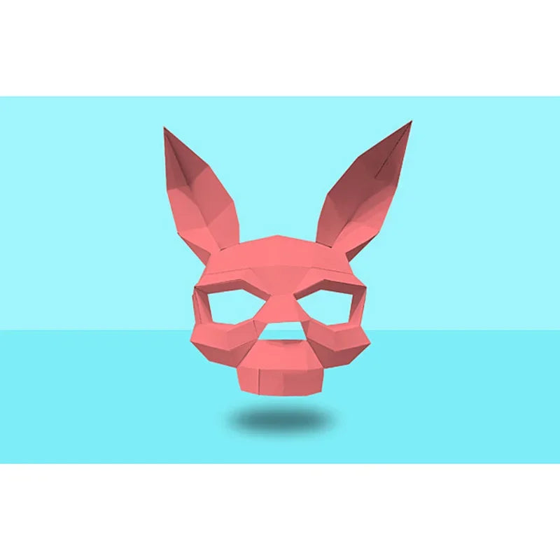 DIY 3D Paper Papercraft Kit – UrbanFolds Papercraft Kit – DIY papercraft kit, front view