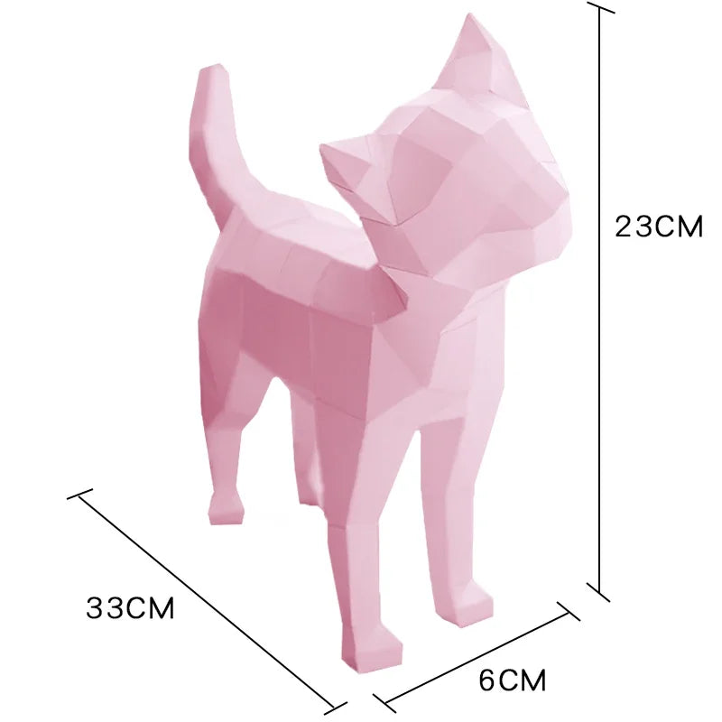 DIY 3D Paper Papercraft Kit – UrbanFolds Papercraft Kit – DIY papercraft kit, front view