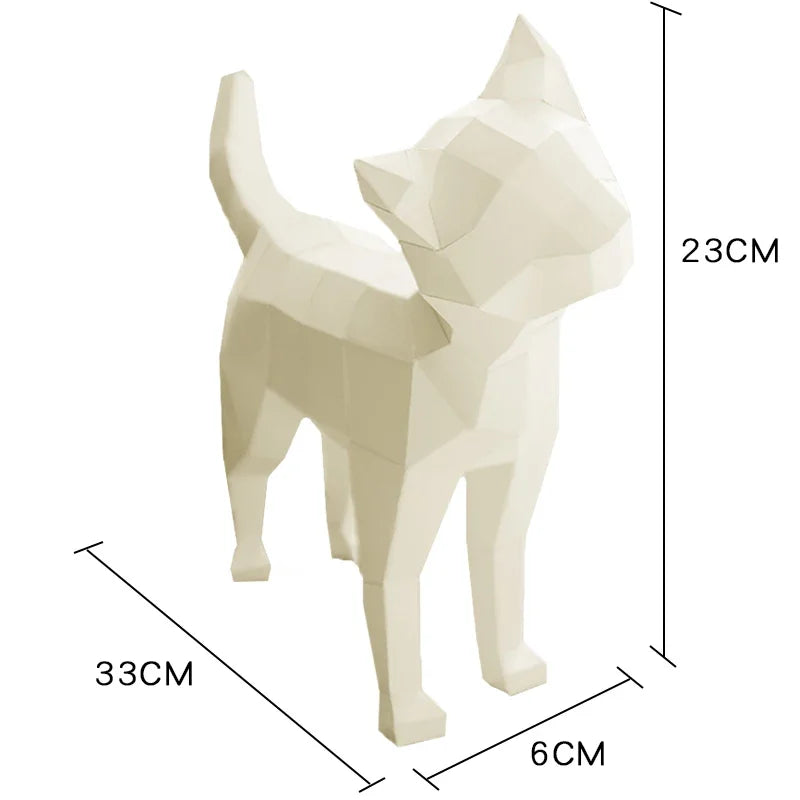 DIY 3D Paper Papercraft Kit – UrbanFolds Papercraft Kit – DIY papercraft kit, front view