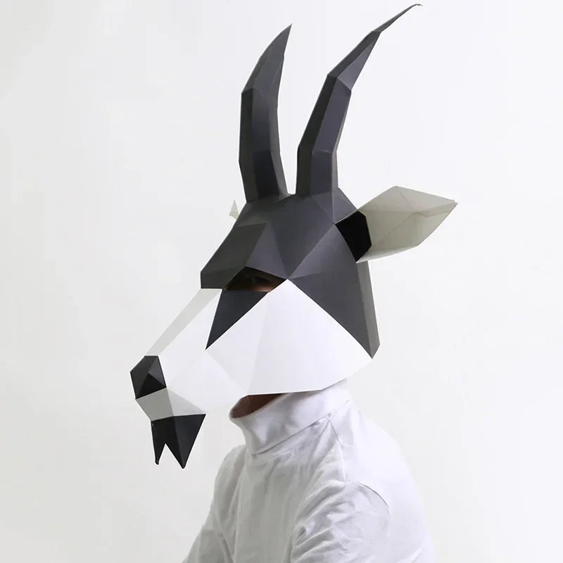 DIY 3D Paper Papercraft Kit – UrbanFolds Papercraft Kit – DIY papercraft kit, front view