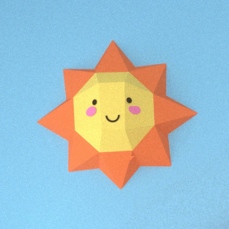 DIY 3D Paper Papercraft Kit – UrbanFolds Papercraft Kit – DIY papercraft kit, package contents