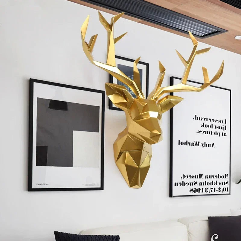 DIY 3D Paper Large Deer Statue, , ation Accessories, Animal Figurine, Wedding Party Hanging ations – craft – UrbanFolds cr...