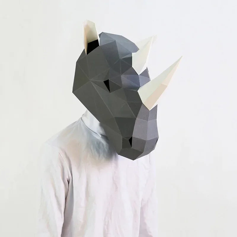 DIY 3D Paper Papercraft Kit – UrbanFolds Papercraft Kit – DIY papercraft kit, front view