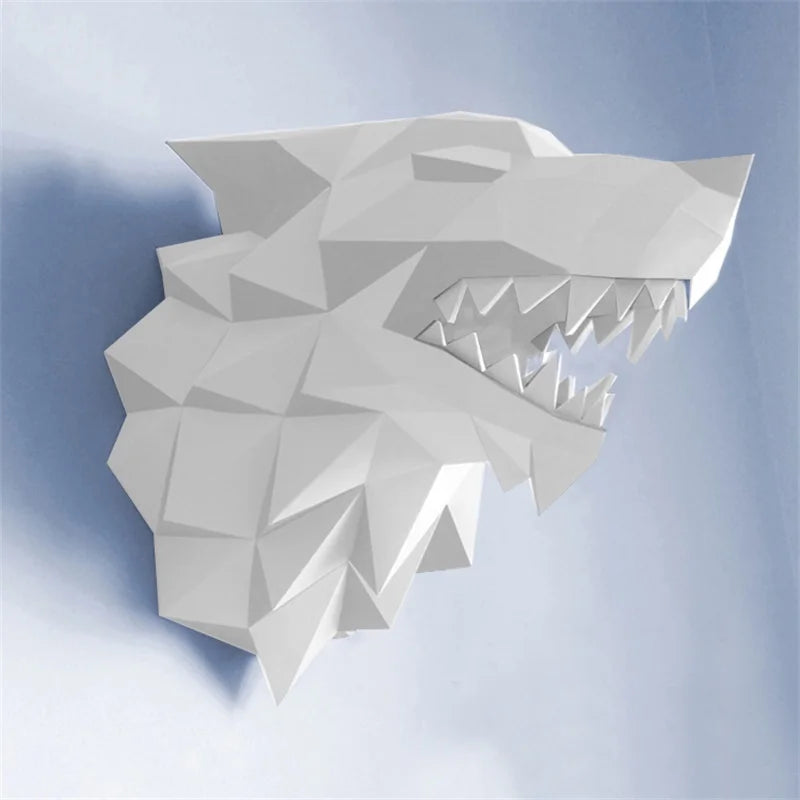 DIY 3D Paper Papercraft Kit – UrbanFolds Papercraft Kit – DIY papercraft kit, front view