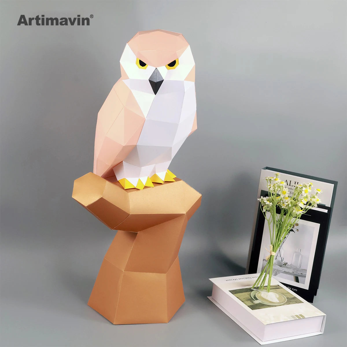 DIY 3D Paper Papercraft Kit – UrbanFolds Papercraft Kit – DIY papercraft kit, in use