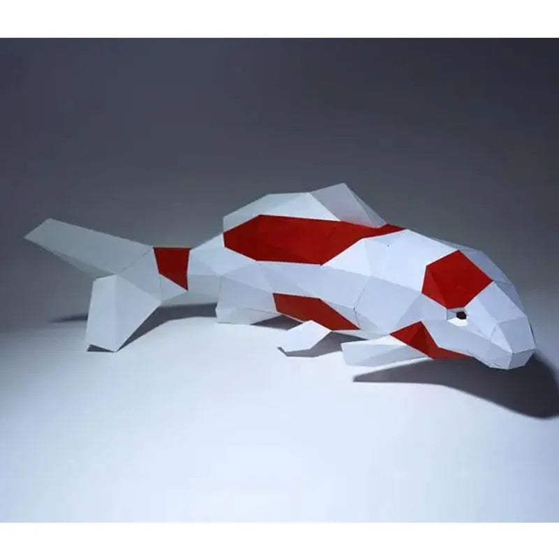 DIY 3D Paper Papercraft Kit – UrbanFolds Papercraft Kit – DIY papercraft kit, in use