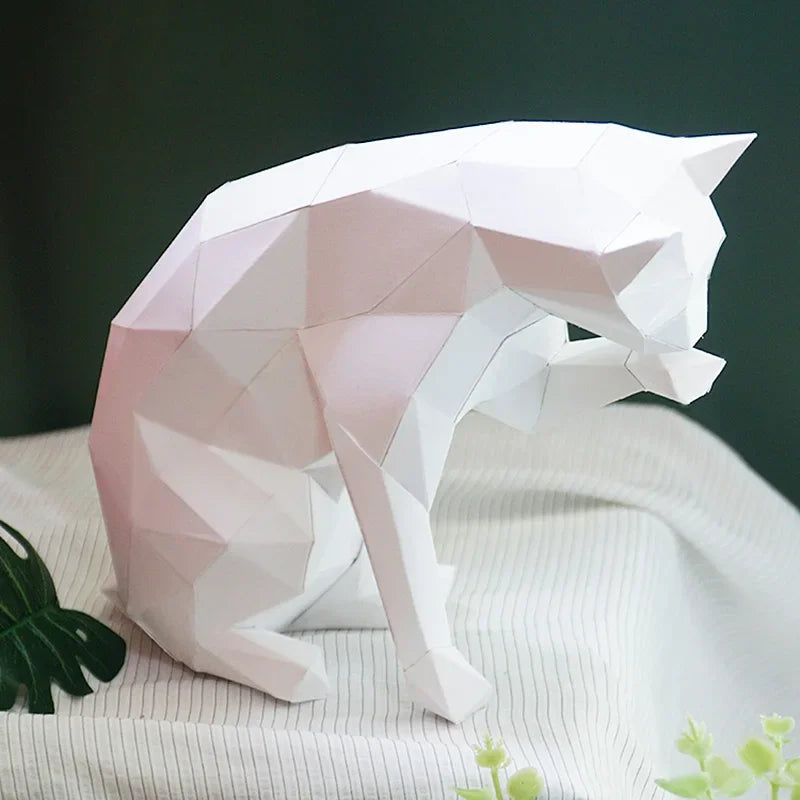 DIY 3D Paper Papercraft Kit – UrbanFolds Papercraft Kit – DIY papercraft kit, detail