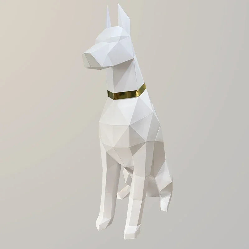 DIY 3D Paper Papercraft Kit – UrbanFolds Papercraft Kit – DIY papercraft kit, in use