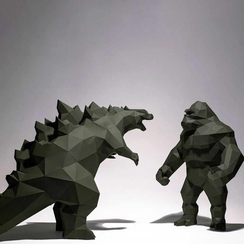 DIY 3D Paper Papercraft Kit – UrbanFolds Papercraft Kit – DIY papercraft kit, package contents