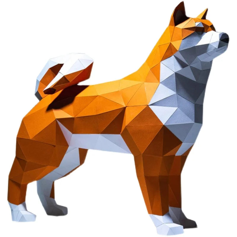 DIY 3D Paper Papercraft Kit – UrbanFolds Papercraft Kit – DIY papercraft kit, package contents