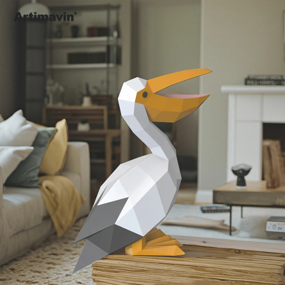 DIY 3D Paper Papercraft Kit – UrbanFolds Papercraft Kit – DIY papercraft kit, detail