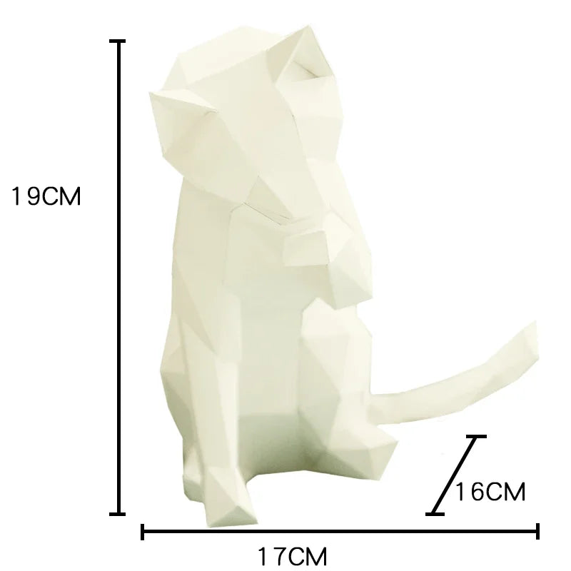 DIY 3D Paper Papercraft Kit – UrbanFolds Papercraft Kit – DIY papercraft kit, front view